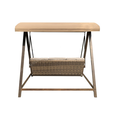 Apex Garden  Replacement Canopy Top For Model #gcs00250b-yd For Better Homes & Gardens Patio Swing (top Only)