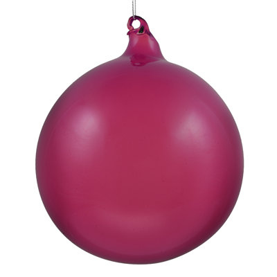 Ornement boule de verre
