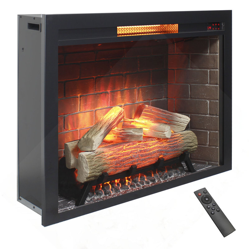 33" Infrared Electric Fireplace Insert