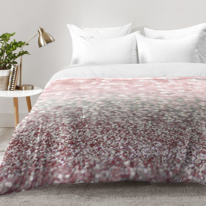 Lisa Argyropoulos Modern & Contemporary Polyester Abstract Comforter, Full/Queen Comforter + 2 Standard Shams