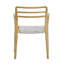 Chaise de salle à manger rembourrée Detta