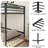 Alton Twin Junior Loft Metal Bed