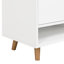 Armoire à chaussures élégante et contemporaine avec tablettes réglables, organisateur de maison minimaliste avec pieds en bois massif, buffet de rangement pour vestibule, salon-1763878058