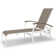 Askar Outdoor Rust-Resistant Metal Chaise Lounge