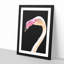 A Pink Flamingo - Picture Frame Painting Print-56738684-56738685