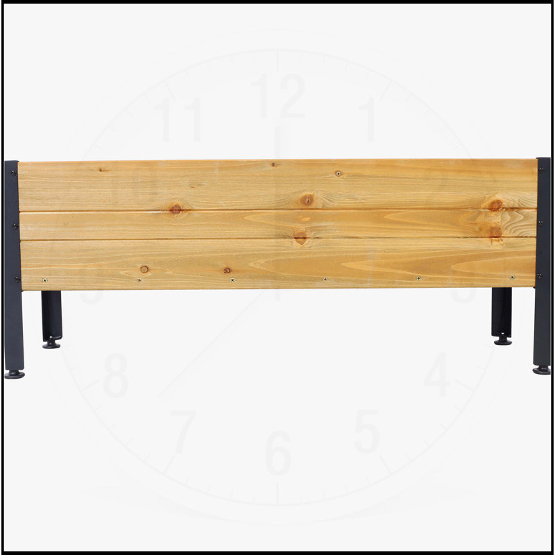 Wood Rectangular Garden Planter Box