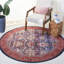Tapis oriental bleu marine / rouille Gadbois-1159023895