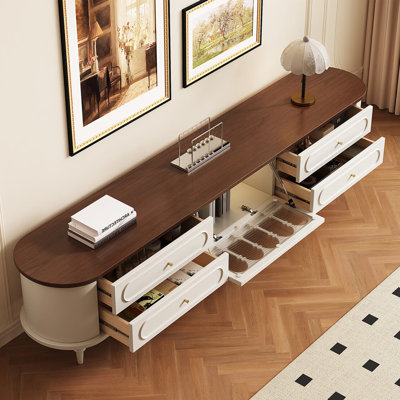 Meuble télé de rangement de style français