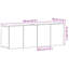 Unfinished TV Stand for TVs up to 55"-2113809650
