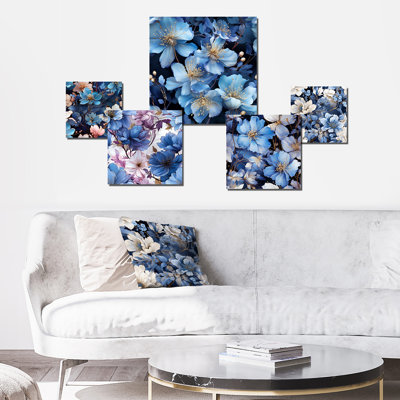 Artrip - Floral Wall Decor Set Of 5