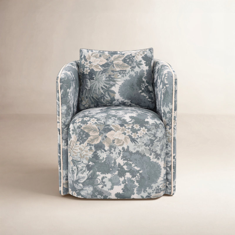 Cecil Dining Chair Tapestry, Blue/Green Tapestry