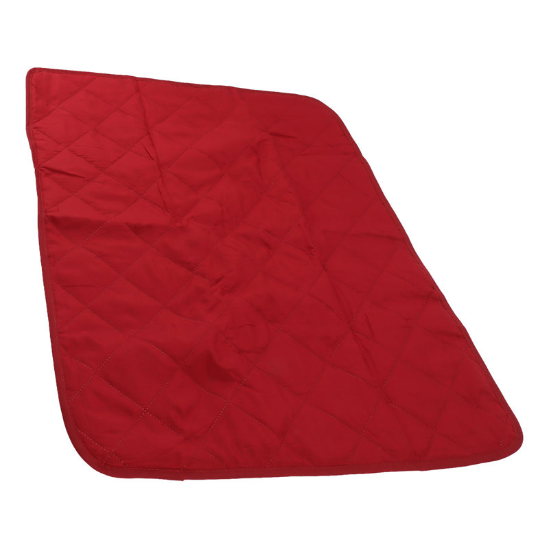Coussin de siège en mousse absorbant et antidérapant pour animaux de compagnie rouge vin 56 x 73 cm pour cantine