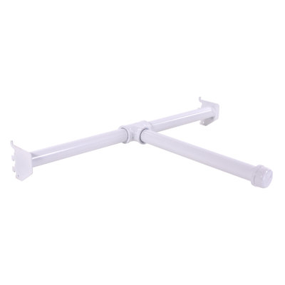 Rowley 24'' Metal Industrial Pipe Clothing Rack