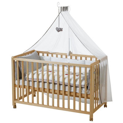 Babybett Jumbotwins mit Zubehör