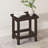 HIKHDPE All-weather Patio Adirondack Side Table Weatherproof & Durable Outdoor End Table-451755669