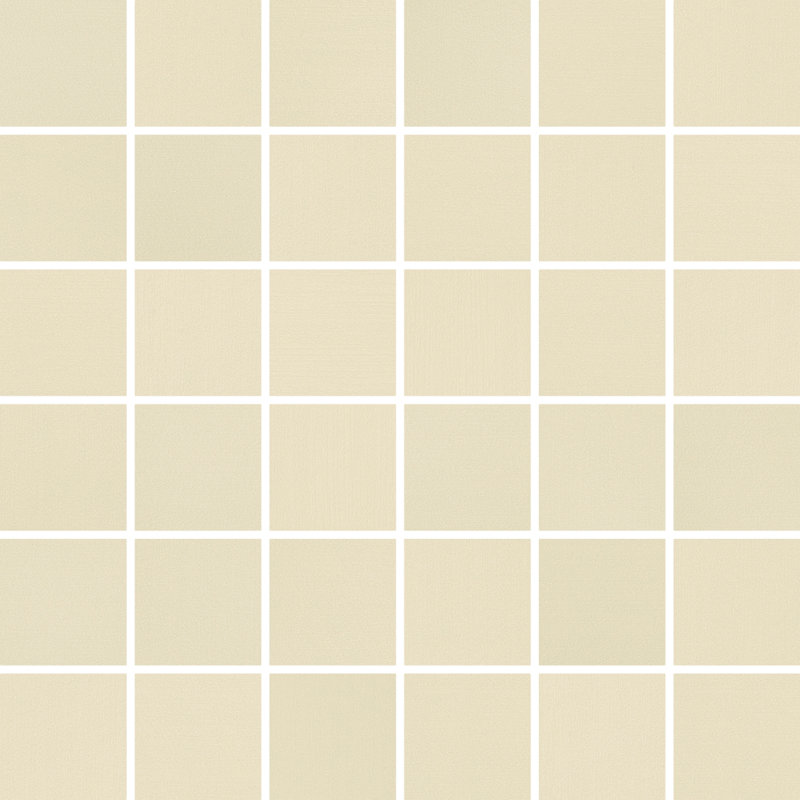 Refinery 2'' W x 2'' L Porcelain Tile Grid Mosaic Sheet, Linen