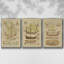 Antique Ship Plan I 3 pièces-97760205-97760206