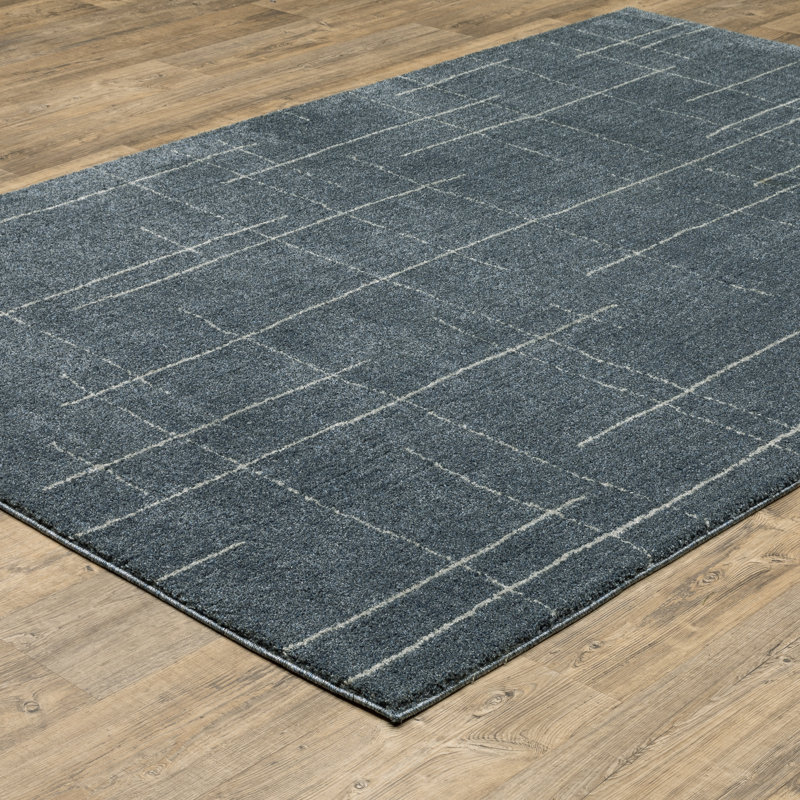 Androscogin Geometric Indoor Rug, Rectangle 9'10" x 12'10"