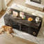 Grand meuble cage pour chien avec cloison
