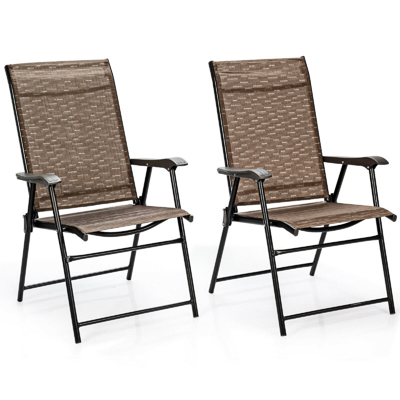 Fauteuil de patio pliant Wolfenbarger