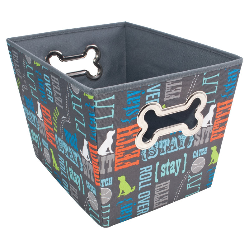 Panier en tissu wordplay jouets