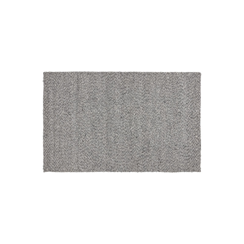 Tapis tissé à la main Inestroza - Argent - 5 po x 8 po, Rectangle de 5 pi x 8 pi