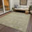 Mila Taupe Washable Indoor-Outdoor Rug - -692389344