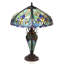 Lampe de table noir/bleu 26 po Beley