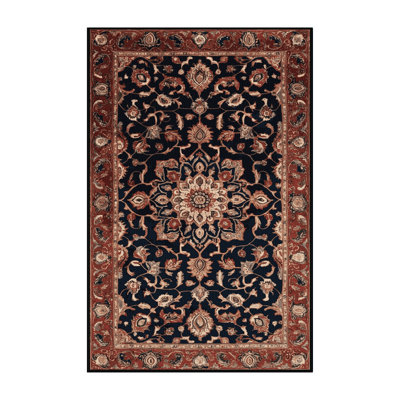 Tapis brun lavable à la machine