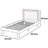 Judith Polyurethane Bed In High Headboard-29210500-29210501
