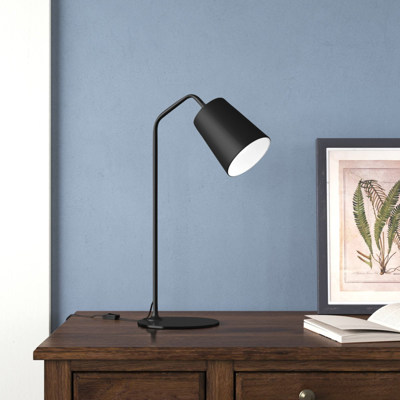 Hannon Metal Desk Lamp, Black