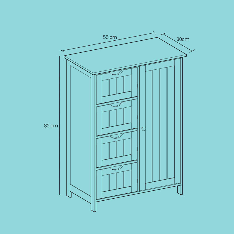 MDF Bathroom Cabinet