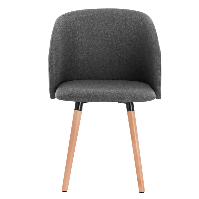 Ashburton Upholstered Dining Chair, Dark Grey