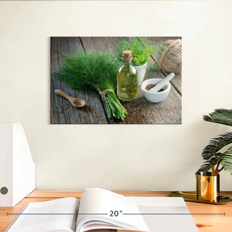 Harnek Rustic Dill And Fennel, 8" H x 12" W
