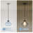 Berngar 1-light Pendant Light With Seed Glass-108029862