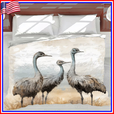 Farm Ostrich Bedding