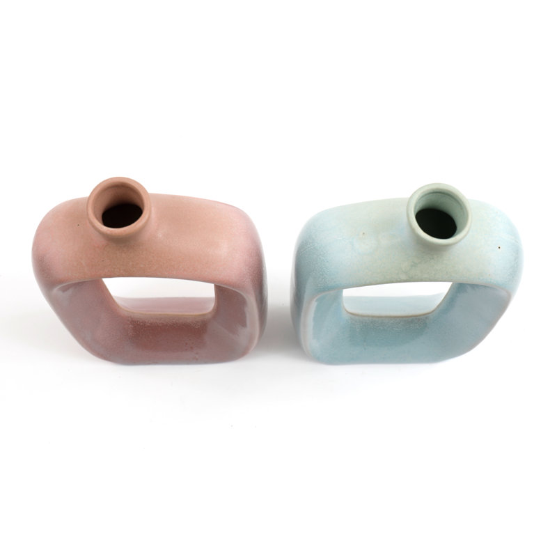 Auxter Ceramic Table Vase, 24 cm H x 14 cm W  x 11.50 cm D