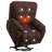Power Lift Chair With Vibration Massage And Heating Function Recliner Chair With USB Charge Port And 2 Hidden Cup Holders A+B+C-97840625