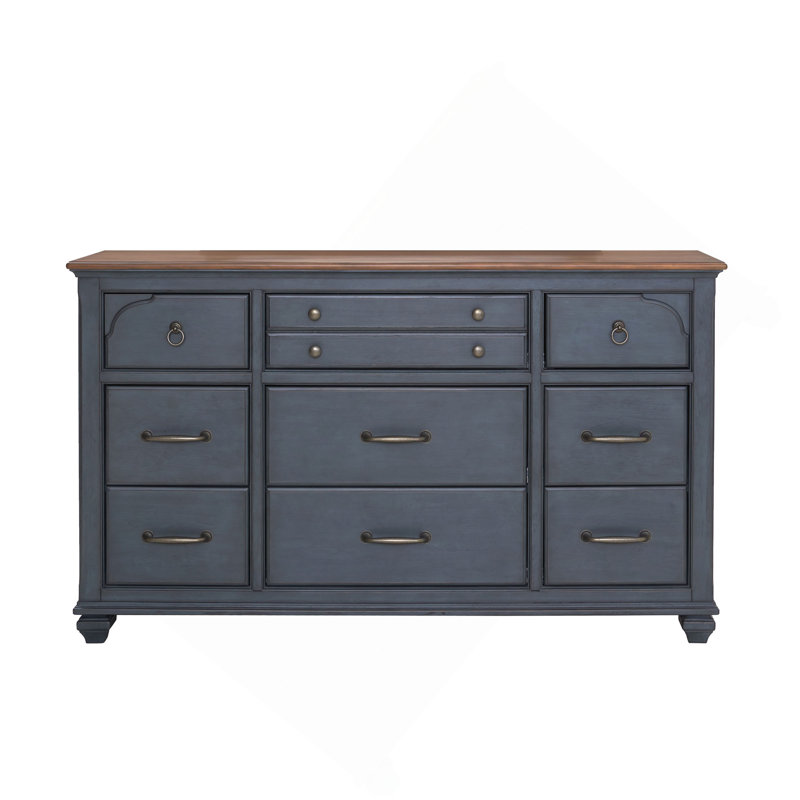 Commode 9 tiroirs, aucun assemblage requis