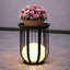 Ensemble de 2 lampes sur pied à DEL à énergie solaire pour jardin, hôtel et cour arrière-89897366