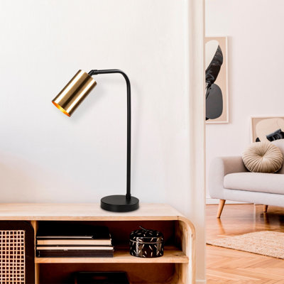 Lampe de bureau en métal nokomis