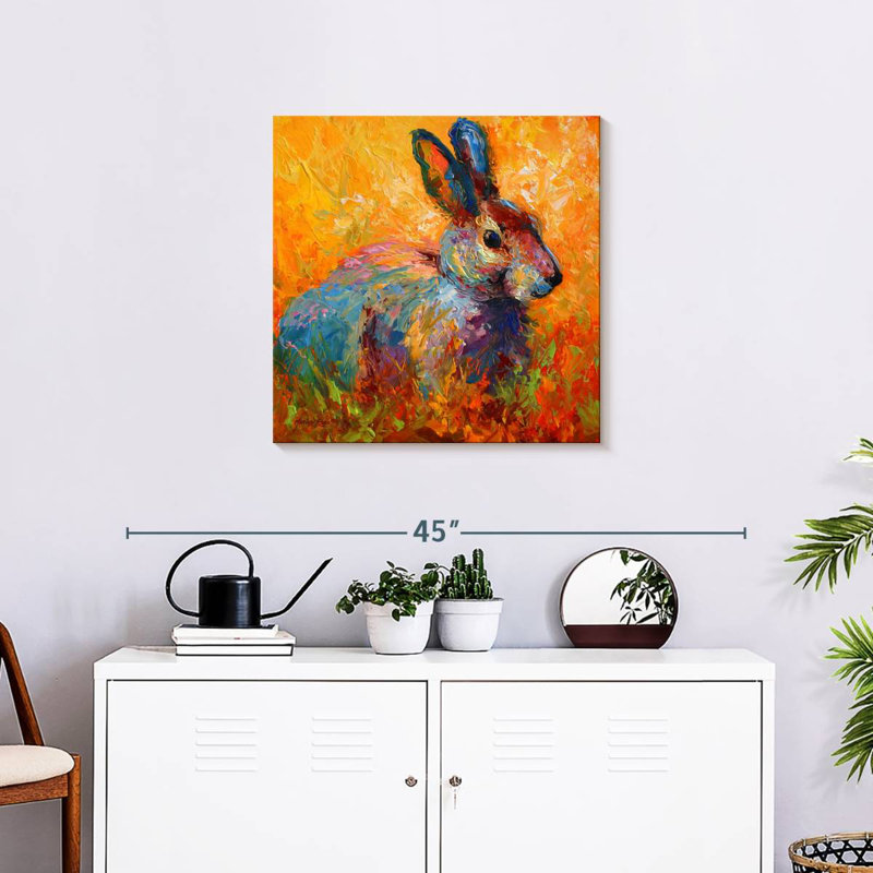 Crowle Adorable Bunny, 24" H x 24" W