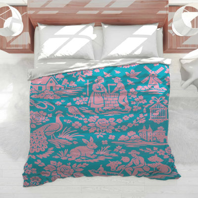 Pastoral Scenes With Animals Comforter