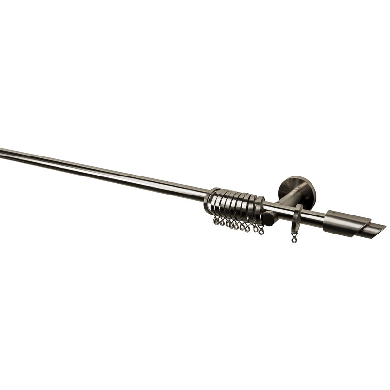 Tringle à rideaux simple 95 po Lillyana, H 1,10 po x l 95,00 po x P 2,00 po