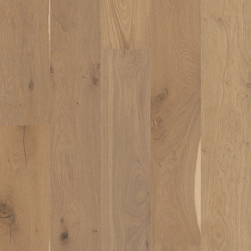Parquet en bois d'ingénierie brossé filaire, Brun clair