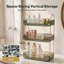 ilus Makeup Organiser Modern Minimalist 3-Tier Cosmetic Storage Rack Beauty-129416520