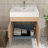 23.6" Wall-Mounted Single Bathroom Vanity Set-98420085