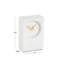 Analog Marble Quartz Tabletop Clock in White-1594676369