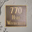 Classic Square 2 Line Address Plaque-1464760804-1465499513