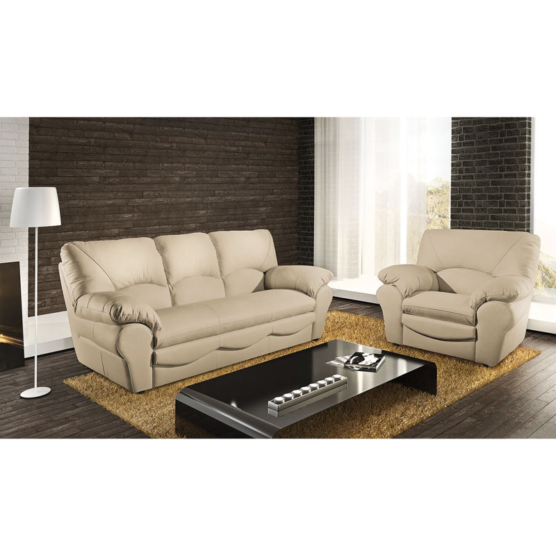Fauteuil Heppman, Beige
